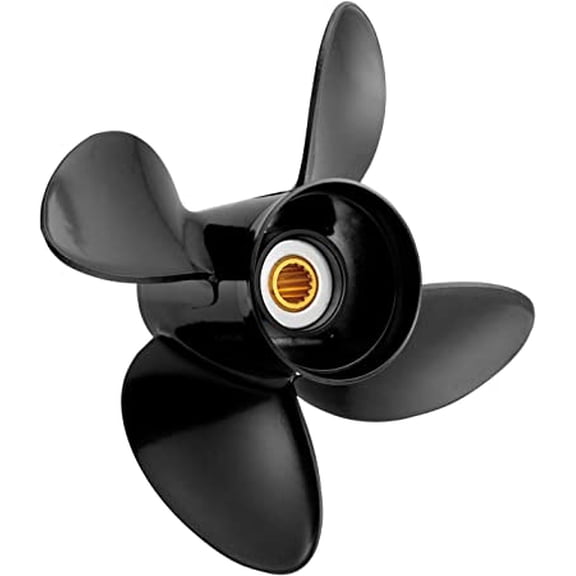 Solas 3013-087-07 Prop Yamaha 8.7" 7'' Pitch 4 Blade Right Propeller 6-9.9HP #731372