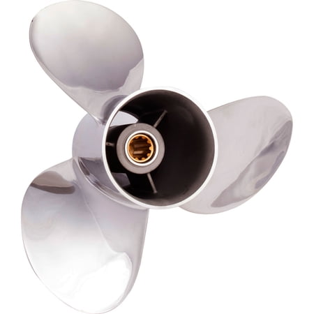 Solas 3231-101-13 Saturn Stainless Steel 3-Blade Boat Propeller - RH, 10.13 In. Diameter x 13 In. Pitch