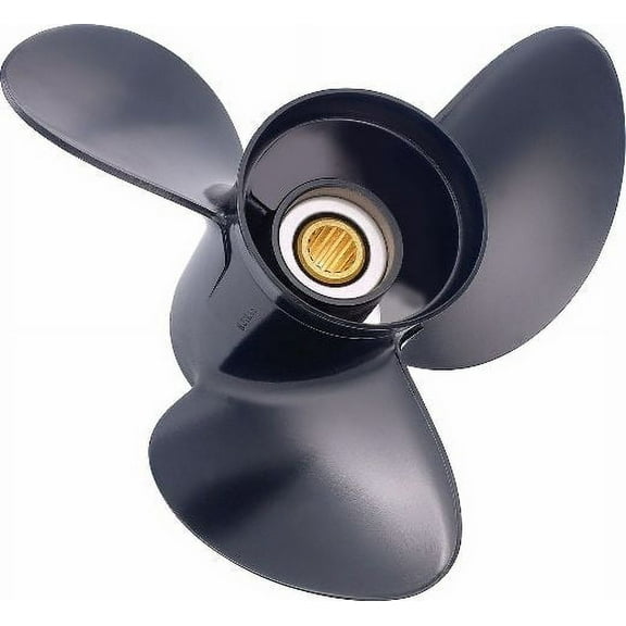 Solas Amita 3 4111-093-09A Aluminum 3-Blade Propeller For Johnson/Evinrude