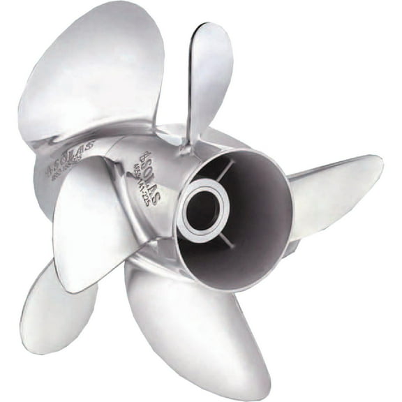 Solas 4653-141-180 Suzuki Dual Propeller, Stainless Steel, 18 in. Pitch, Rear (SG)