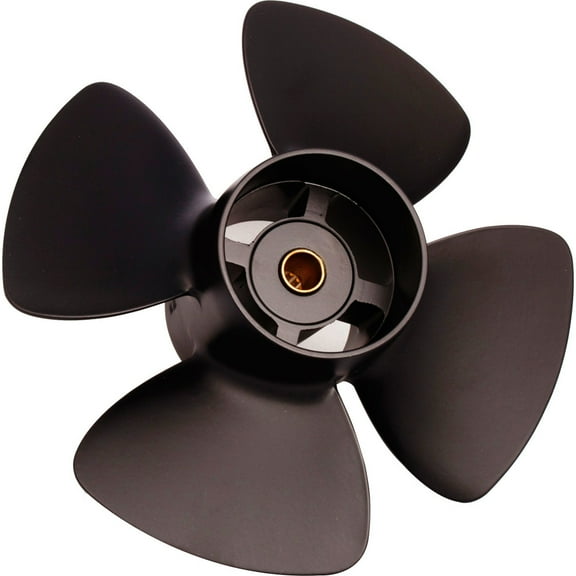 Solas 5013-087-05 Amita 4 High-Thrust Aluminum 4-Blade Boat Propeller - RH, 8.7 In. Diameter x 5 In. Pitch x 12-Spline