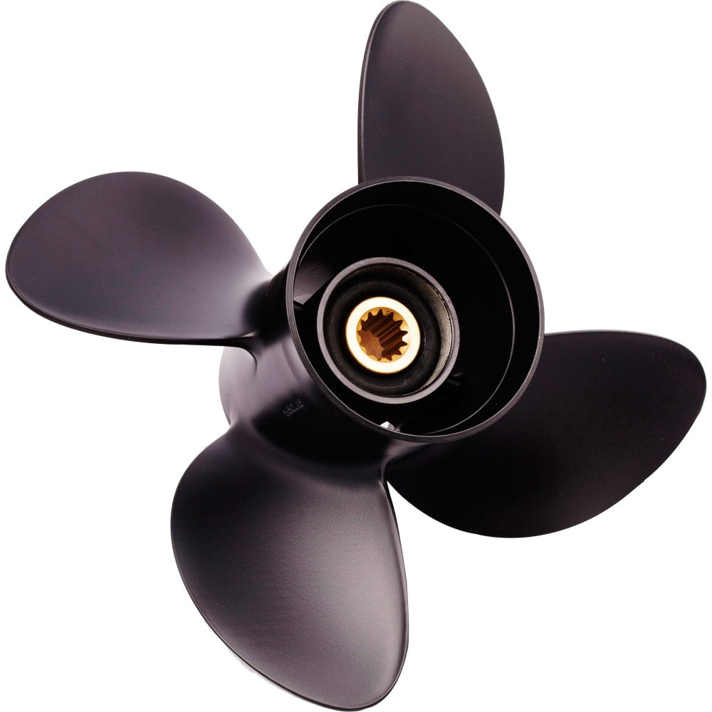 Outboard Motor Propeller Solas 5111-093-10 Amita 3 Aluminum Propeller - 9.25" X 10" Pitch 14-Spline RH Rotation Right Hand Rotation Propeller