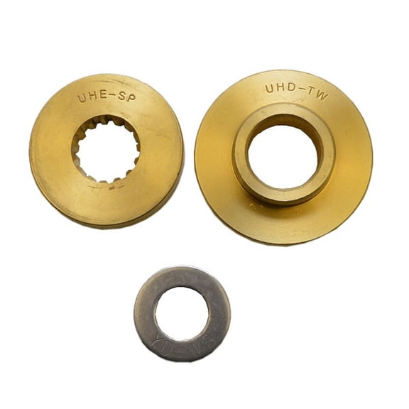 Solas 88-UHD-KT Gold 2 1/2 Inch Bronze Boat Multi-fit System UHD Kit