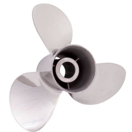 Solas 9331-114-12 Rubex NS3 Stainless Steel 3-Blade Propeller - RH, 11-3/8" Diameter x 12" Pitch