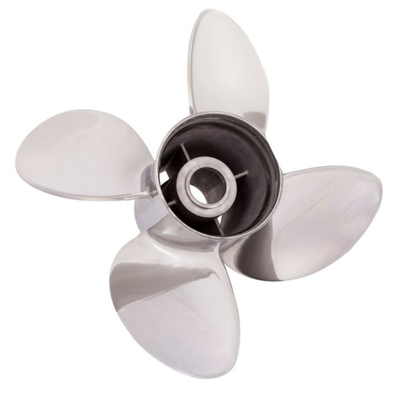 Solas 9553-145-15 Rubex HR4 Stainless Steel 4-Blade Boat Propeller - RH, 14.5 In. Diameter x 15 In. Pitch