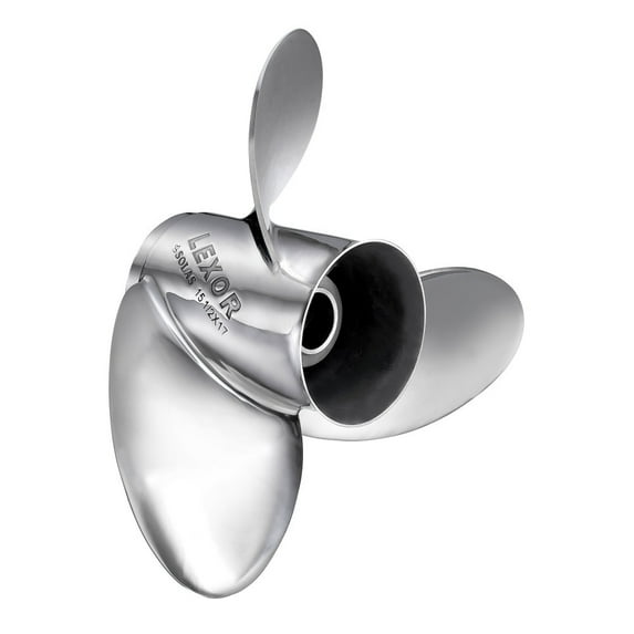 Solas 9571-158-15 Rubex L3 Stainless Steel 3-Blade Propeller - RH, 15.75" Diameter x 15" Pitch