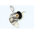 thumbnail image 1 of Solas Mercury 1431-130-19 New Saturn, Stainless Steel 3-Blade Propeller, 1 of 1