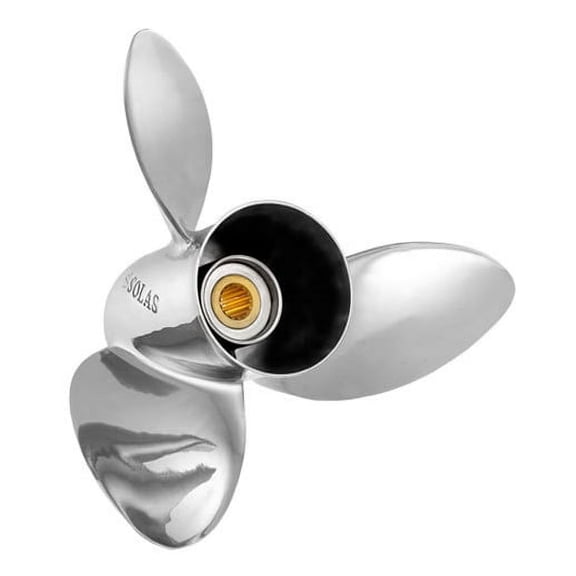 Solas Rubex 9561-151-23 S3, Stainless Steel Interchangeable Hub Propeller