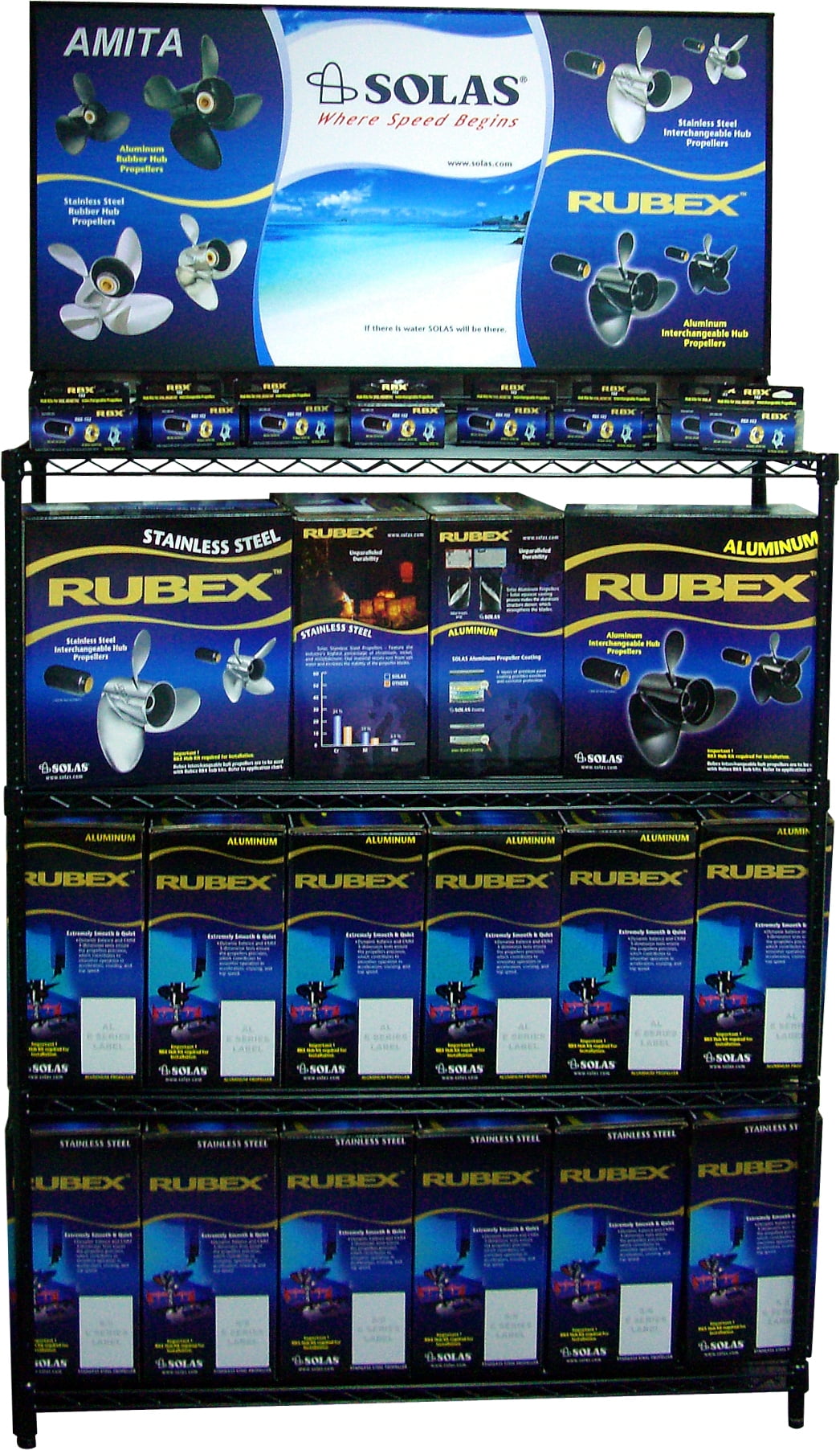 Solas Rubex Propeller Display Rack - Walmart.com