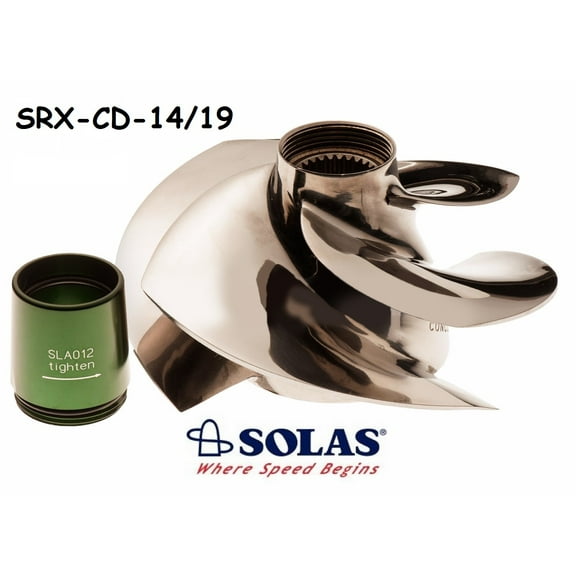 Solas Sea Doo 4-Tec Impeller SRX-CD-14/19 RXTX 255 2008 / RXT RXP GTX Wake 215