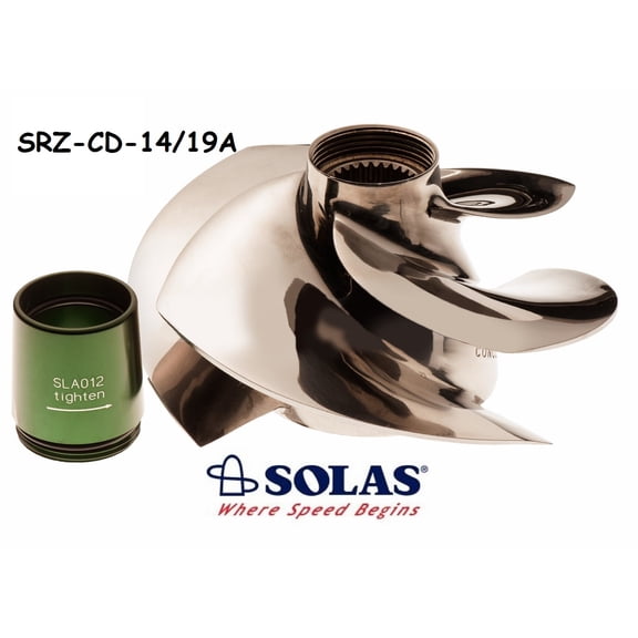 Solas Sea Doo 4-Tec Impeller SRZ-CD-14/19A GTR RXP 215