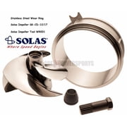 Solas Sea Doo Spark Impeller SK-CD-12/17 W/ Stainless Wear Ring & Impeller Tool