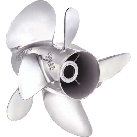 Solas Suzuki 4652155195 Dual Propeller System Front, 15.5" x 19.5