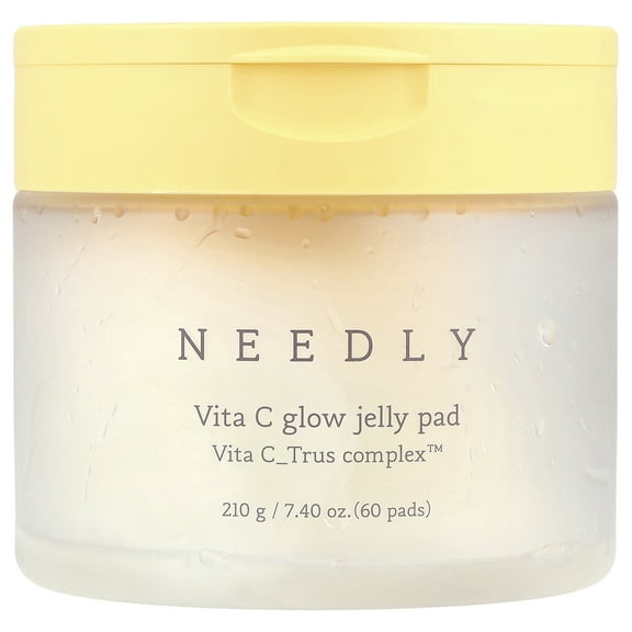 Needly Vita C Glow Jelly Pad, 60 Pads, 7.4 oz (210 g)