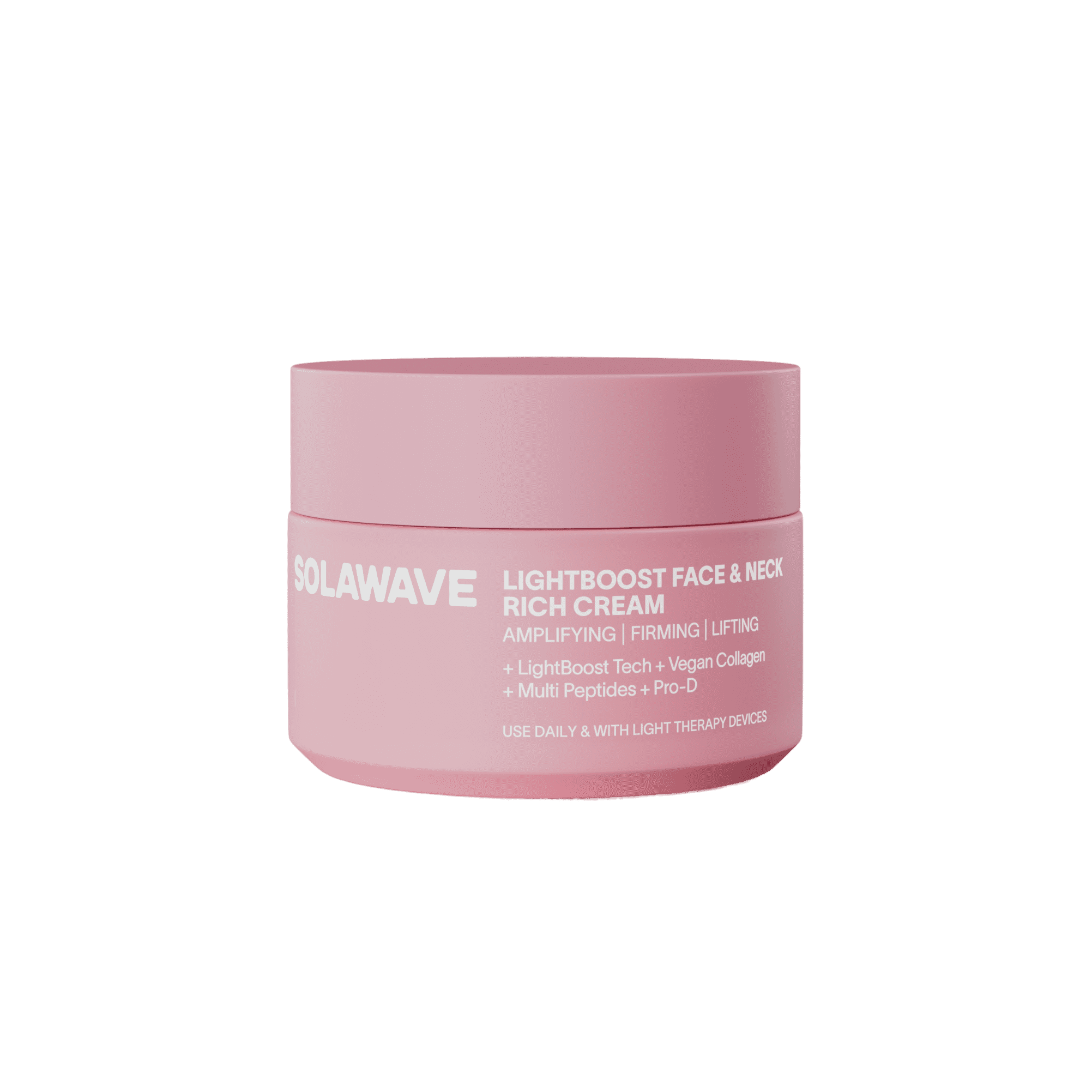 Solawave LightBoost Face and Neck Rich Cream, 1.69 fl. oz.