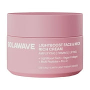 Solawave LightBoost Face and Neck Rich Cream, 1.69 fl. oz.