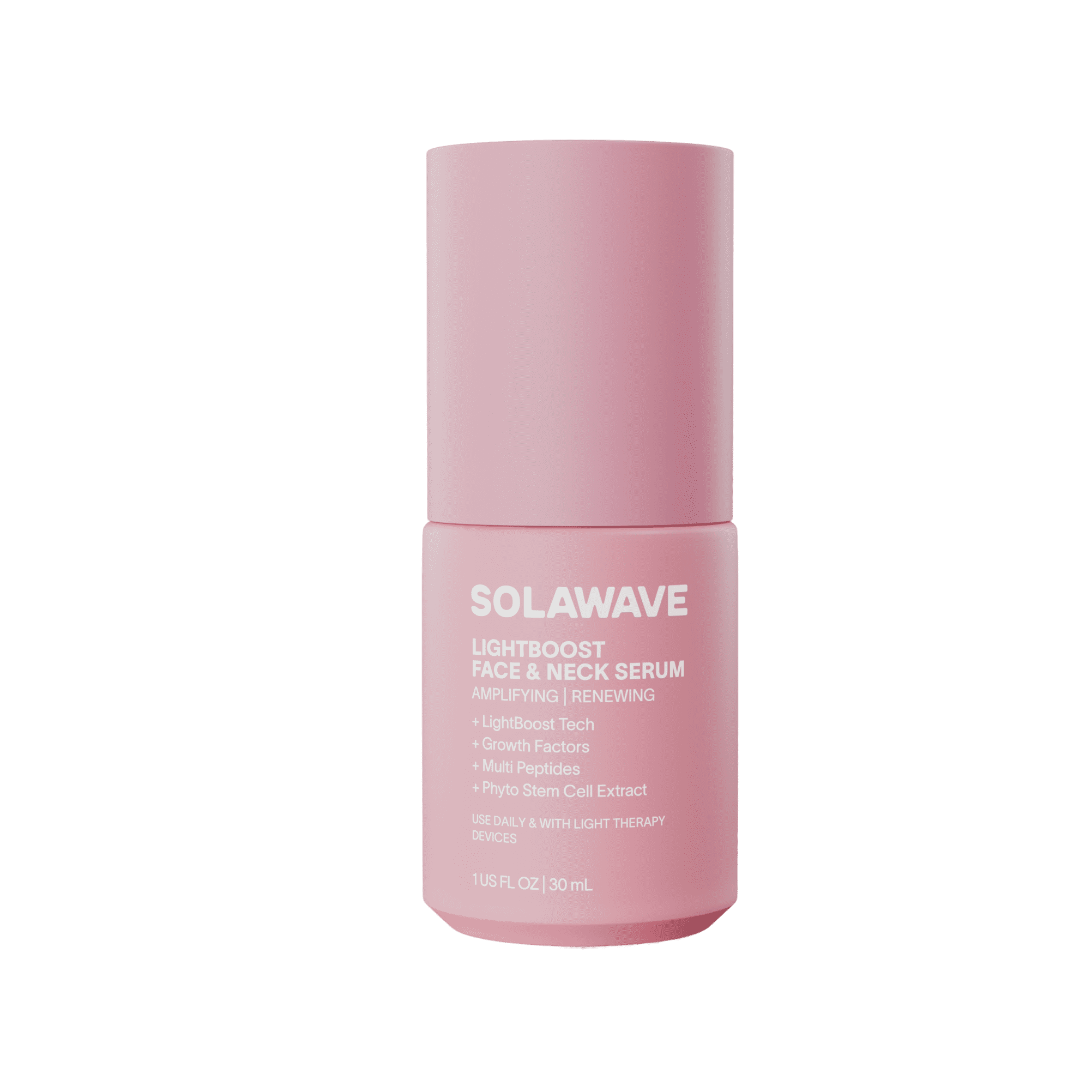 Solawave LightBoost Face & Neck Serum Formulated for Light Therapy & Microcurrent Devices (1.0 fl. oz.)