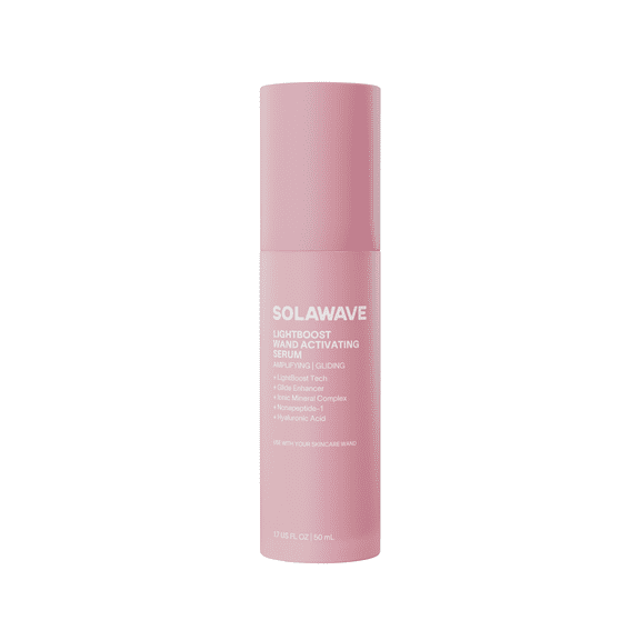 Solawave LightBoost Wand Activating Serum Formulated for Light Therapy and Microcurrent Devices, 1.7 fl. oz.