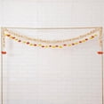 thumbnail image 1 of Solawood Toran Garland | Marigold Door Hanging Toran | Bandhanwar | Indian Wedding Decoration Backdrop | Eco Friendly Diwali Decoration Toran for Mantle | Door, Backdrop | 8Ft (Pack of 1), 1 of 6
