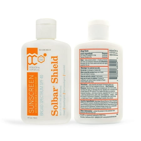 Solbar Shield Sunscreen SPF 40 4.40 oz