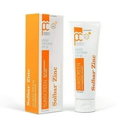 Solbar Zinc Oxide SPF 38 Unscented Transparent Sunscreen Cream, 4 Oz