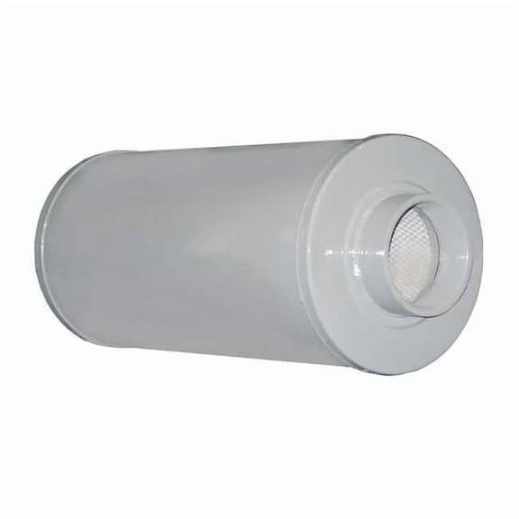 Solberg Silencers,4 in (F)NPT Inlet Size,575 cfm SLCR400
