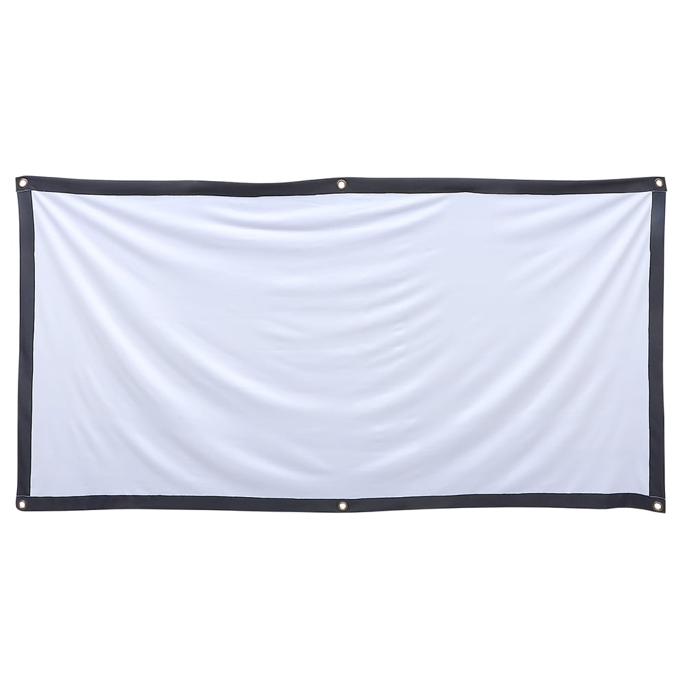 1 Set 70 Inch Foldable Projector Screen for Movies and Presentations ...