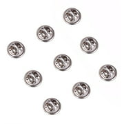 100pcs Brass Clutch Pin Backs Replacement for Badges and , Tone Fasteners