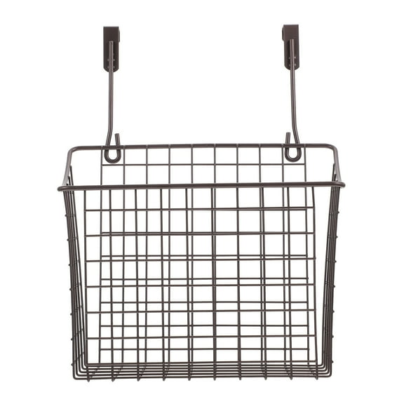 Sold 1Pc Iron Wire Hanging Basket Storage Rack Kitchen Cabinet Storage Holder (Black)
