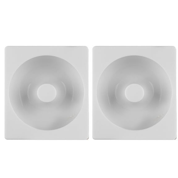 Sold 2pcs Silicone Donut Mold Interesting Cake Mold DIY Baking Mould Kitchen Baking Supplies Tools for Home Bakery Daily Use (White)