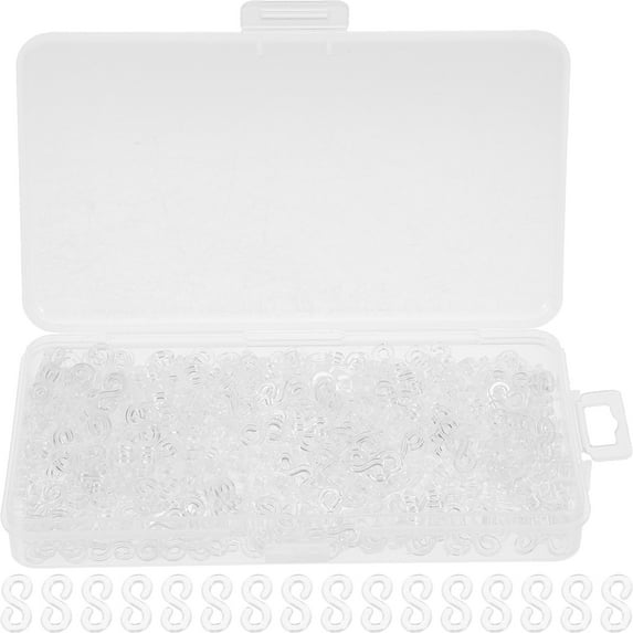 Sold 500Pcs Bracelet Kit Clip Loom Rubber Band Clips Colorful Rubber Band Connectors