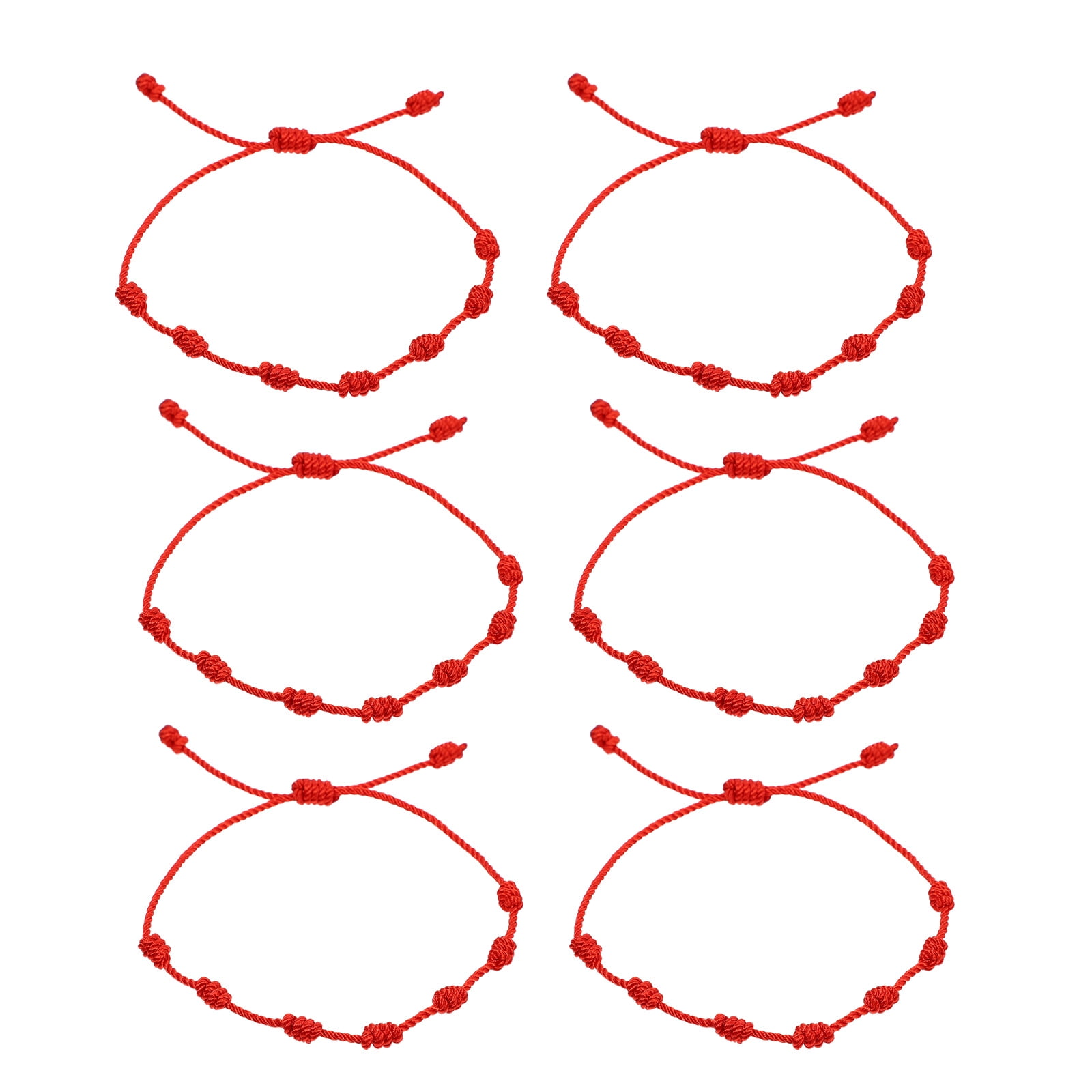 Parisian Knot Stainless Steel Bracelet - Red