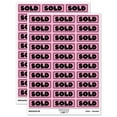 thumbnail image 1 of Sold Bold Sticker Set - Light Pink - Matte Finish - 1.75" Medium, 1 of 7