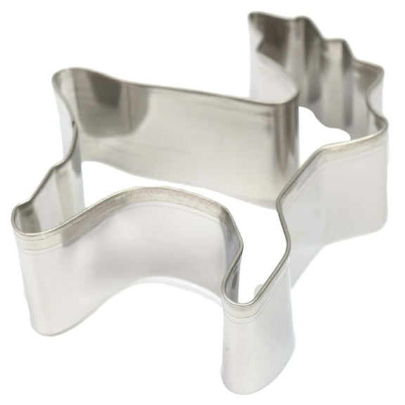 WEAVILUX Reindeer Cookie Cutter - 1 Piece Christmas Baking Mold for Holiday Cookies and Festive