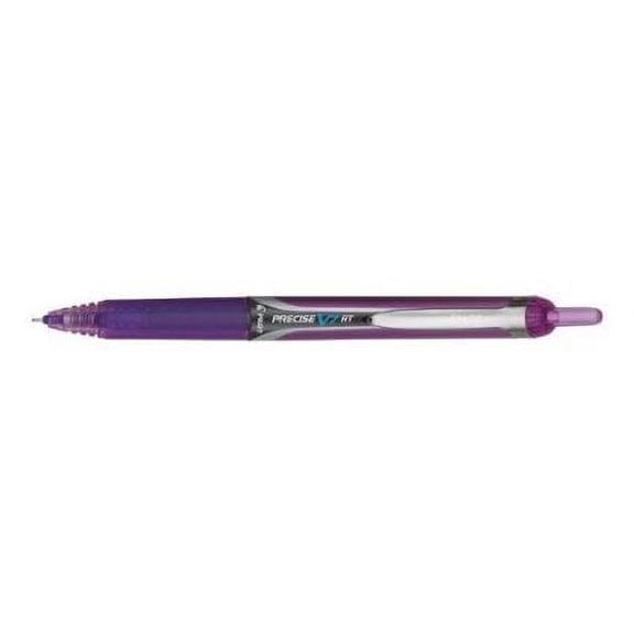 Sold as an 8 Pack : Pilot Precise V7 Retractable Purple Rolling Ball Ink Pens
