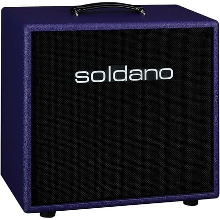 Soldano 1x12" Closed-Back Cab Black Grille Purple