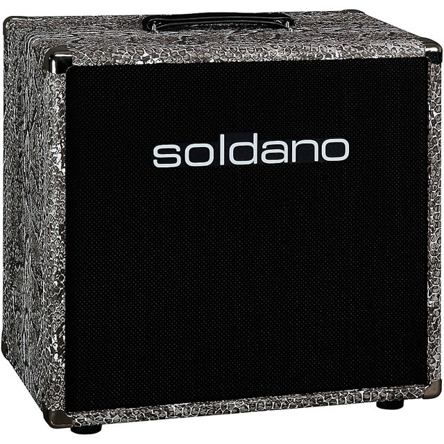 Soldano 1x12" Closed-Back Cab - Snakeskin