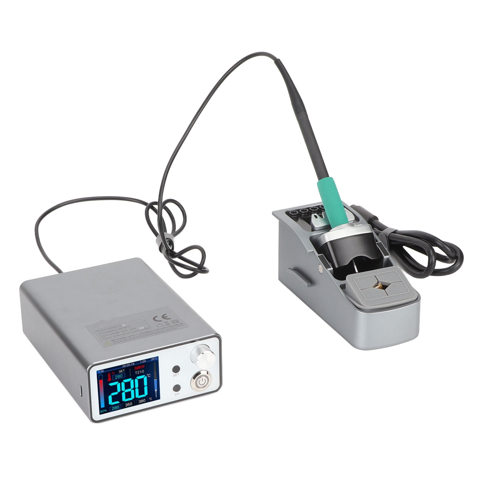 Solder Station, Digital Display SMD Hot Air Rework Station And