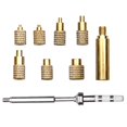 thumbnail image 1 of Precise Soldering Iron Tip Set for TS100 Printers Includes 8 Size Heat Thread Inserts for 3D Printing Accessories, 1 of 8