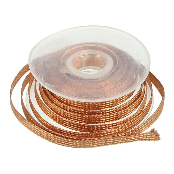 Uxcell Solder Wick Braid No Clean Desoldering Wick Braid 0.14 inch x 9.84 Feet for Electrical Components 1 pack