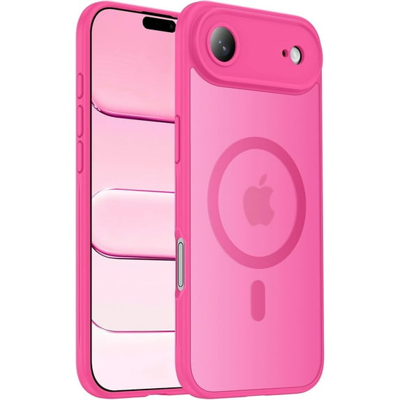 Designed for iPhone 17 Pro Max Case, Compatible with MagSafe, [Camera Protection] [15FT Military Drop Protection] Shockproof Translucent Matte Anti-Slip Phone Case, 6.9", Alpine Green