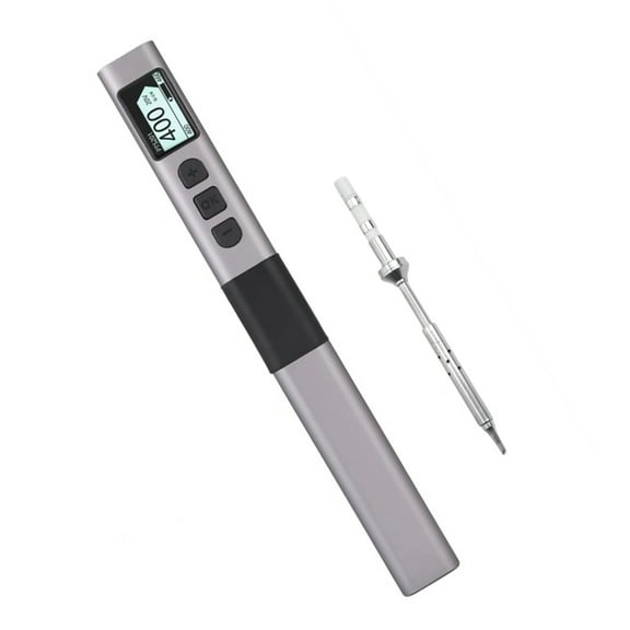 Soldering 100W Portable Soldering Iron Kit Electric Soldering Fast To Heat OLED Screen Design And Intelligent Sleep Mode Iron Pen Tool For Electronics  Repair