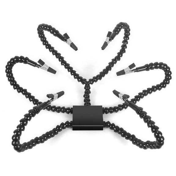 Soldering Aid Tool with Aluminium Base & Alligators Clip for Electronics Crafts