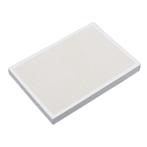 Soldering Block Honeycomb Ceramic Board Rectangle Acid Resistant Lightweight Jewelry DIY Repair Crafts