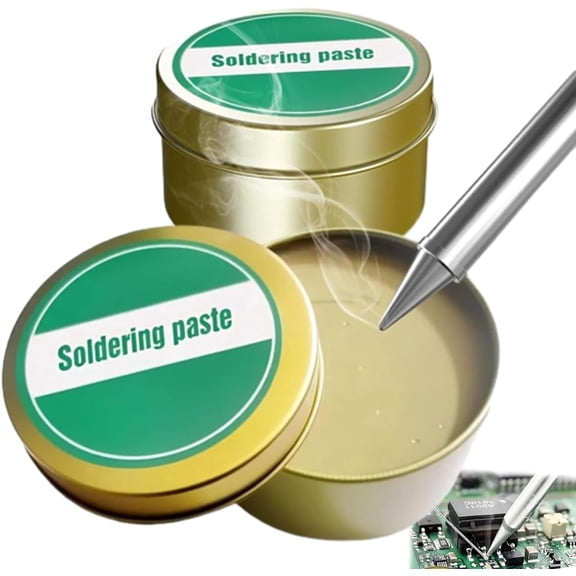 Soldering Flux, Flux Paste 100g High-Quality for Precision, No-Clean Lead-Free Solder Flux Paste for Electronics Repair, Professional Welding Flux for PCB Circuit Board Soldering (1 box)