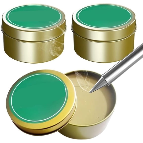 Soldering Flux Paste for Electronics, 100g No-Clean Rosin Flux for PCB Circuit Board, High-Activity Solder Flux for Precision Repair(2Pcs)