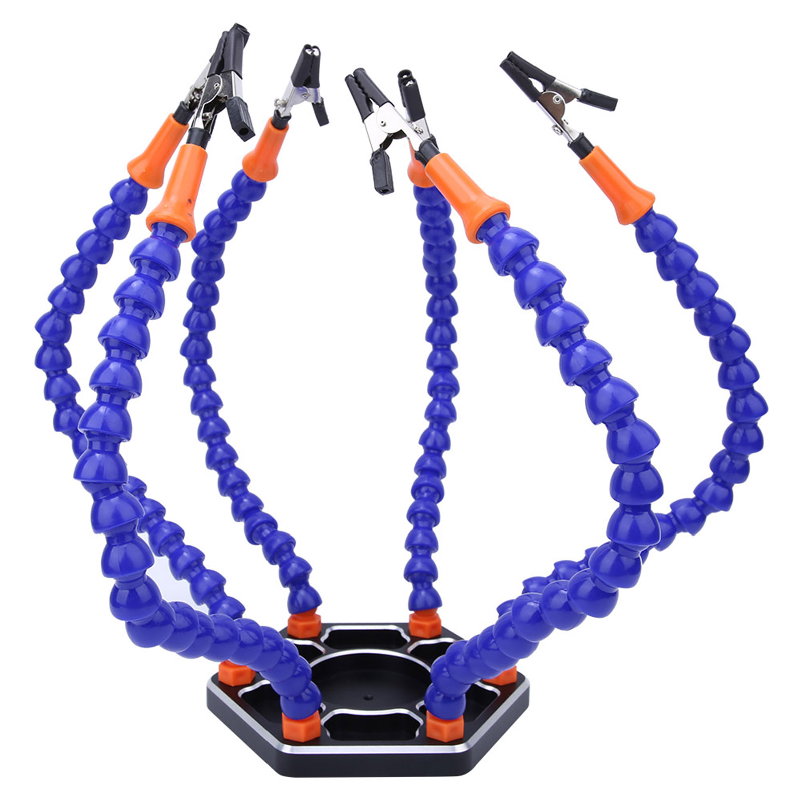 Soldering Helping Hand Pcb Holder Flexible Arm Soldering Clamp