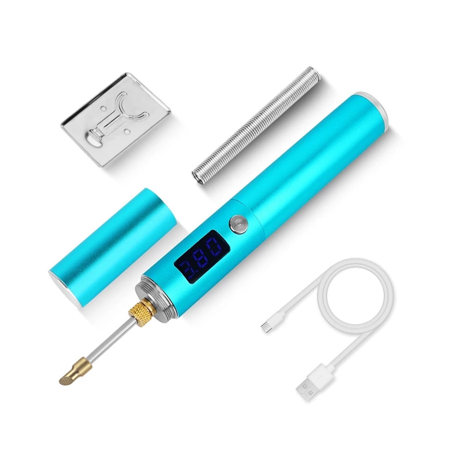Soldering Iron High-power Soldering Tool ,Professional Portable Rechargeable LED Display, Wirless Welding Tool ,Accurate Temperature Control