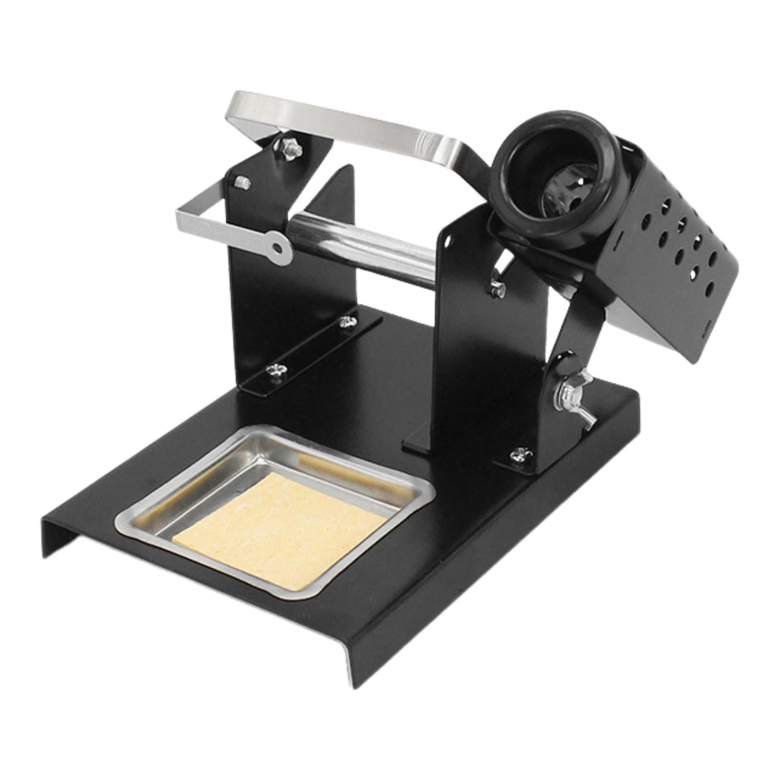 Soldering Iron Holder Stand Support with Adjustable Angle and Sturdy Iron Base for Workshop Beginners DIY Projects
