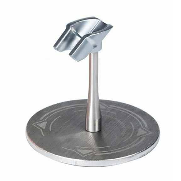 Soldering Iron Holder in Stainless Steel with Non Slip Pads Reliable Support Base for TS101 Welding Applications